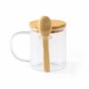 Coco borosilicate glass mug