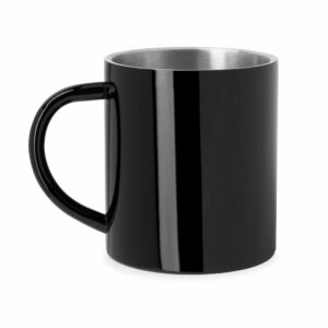 Kiwan double wall metal mug