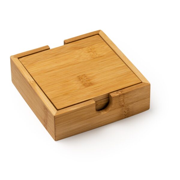 Algor bamboo coaster set - Bilde 2