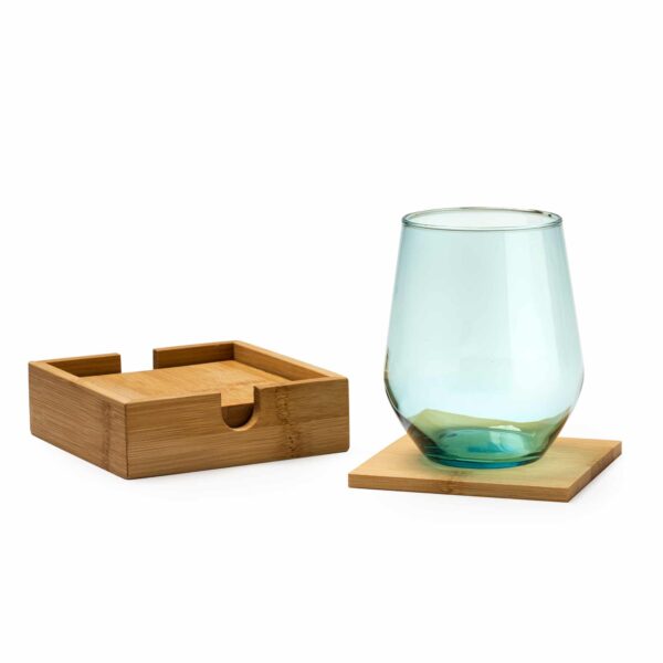 Algor bamboo coaster set - Bilde 3