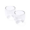 Capsul set of 2 double wall glasses
