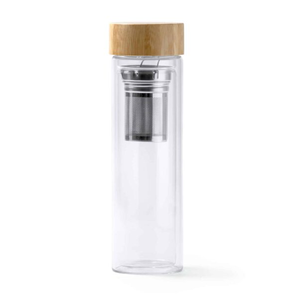 Saoko borosilicate glass bottle
