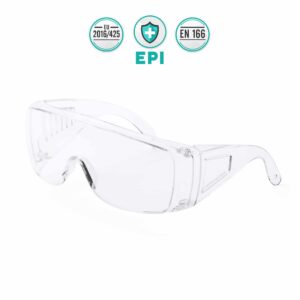 Franklin clear anti-fog safety goggle