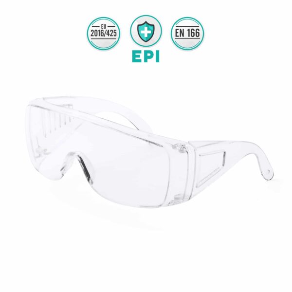 Franklin clear anti-fog safety goggle