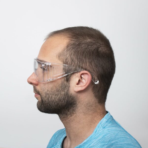 Franklin clear anti-fog safety goggle - Bilde 3