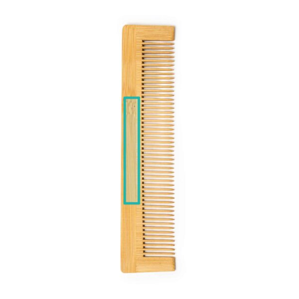 Kurly bamboo comb - Bilde 5