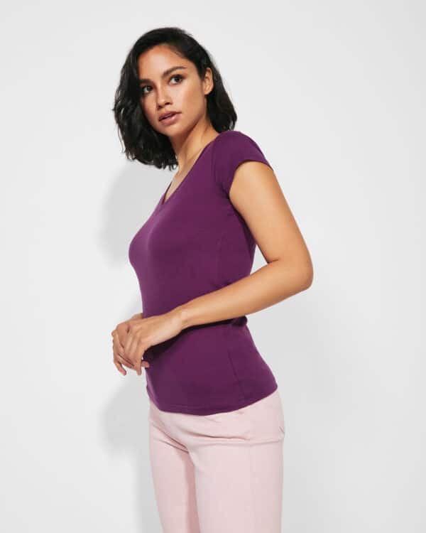 Victoria v-neck t-skjorte - Bilde 3